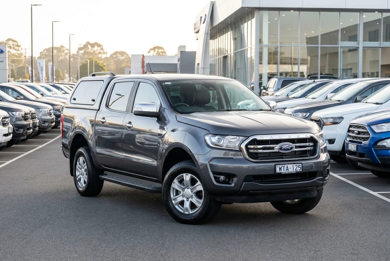 2019 Ford Ranger front three-quarter