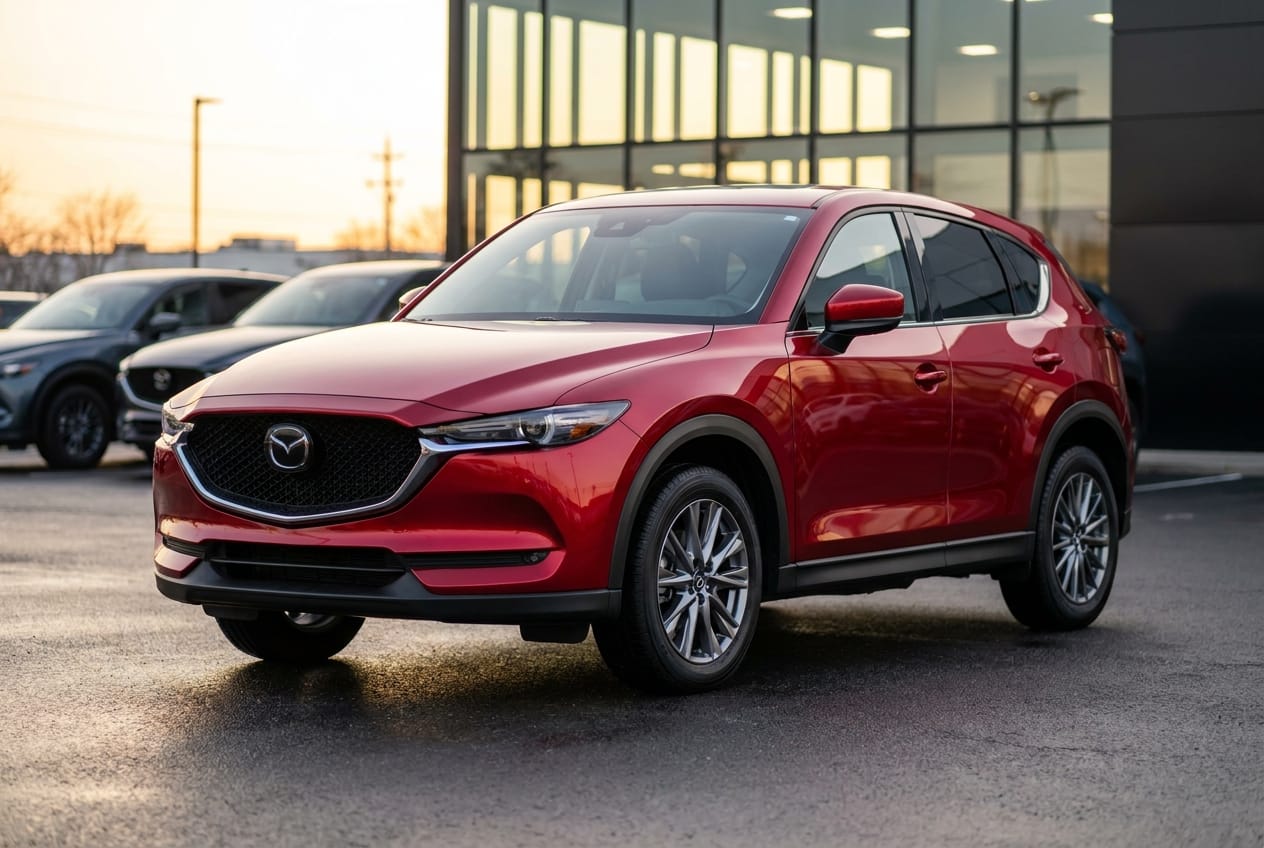 2020 Mazda CX-5 front three-quarter
