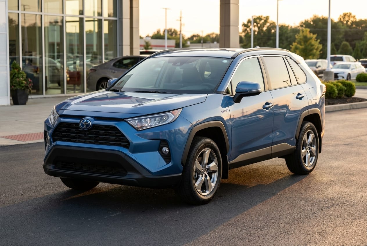 2022 Toyota RAV4 front three-quarter